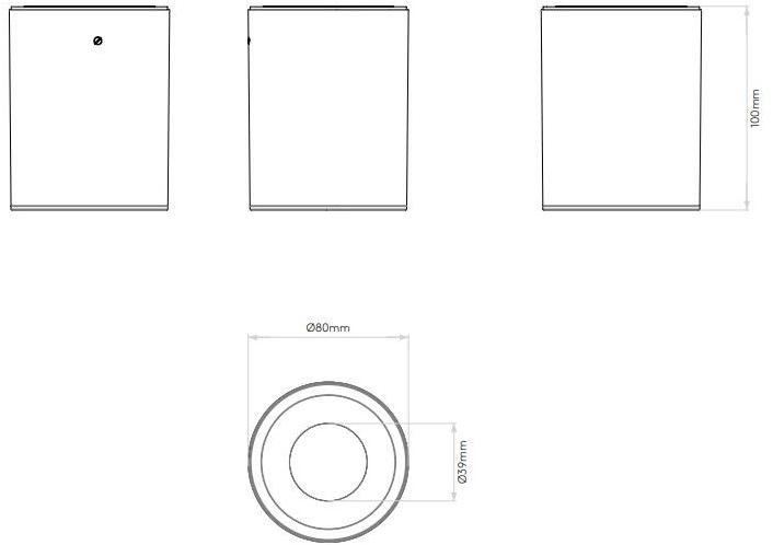 Astro Lighting Светодиодный точечный светильник для наружного освещения из латуни  1326037  - Вид №1