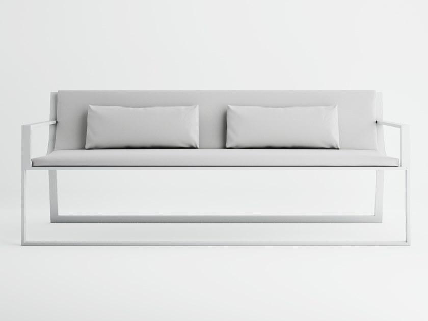 GANDIABLASCO 2-местный диван из термо-лакированного алюминия Blau sun-id-1512624 - Вид №1