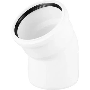 Отвод ø 110x30° Rehau Raupiano полипропилен 123135