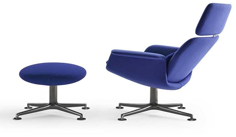 KNOLL Подставка для ног из ткани с 4 спицами Kn sun-id-1437447 - Вид №4