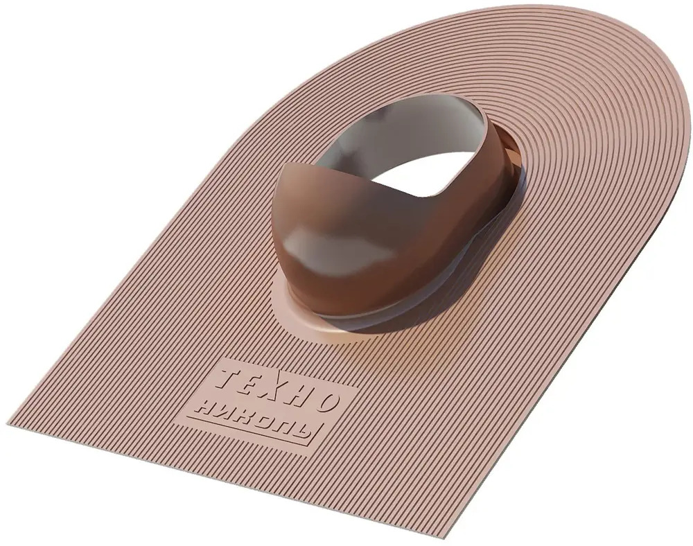 ТЕХНОНИКОЛЬ Проходной элемент для гибкой черепицы коричневый 16126409