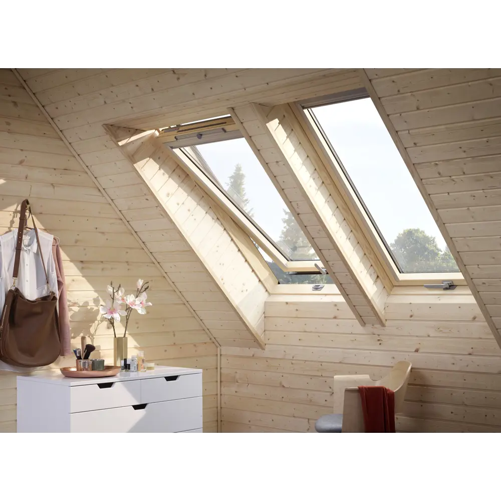Окно мансардное с нижней ручкой Велюкс 78x98 см 17810675 STLM-2159812 Velux  - Вид №4