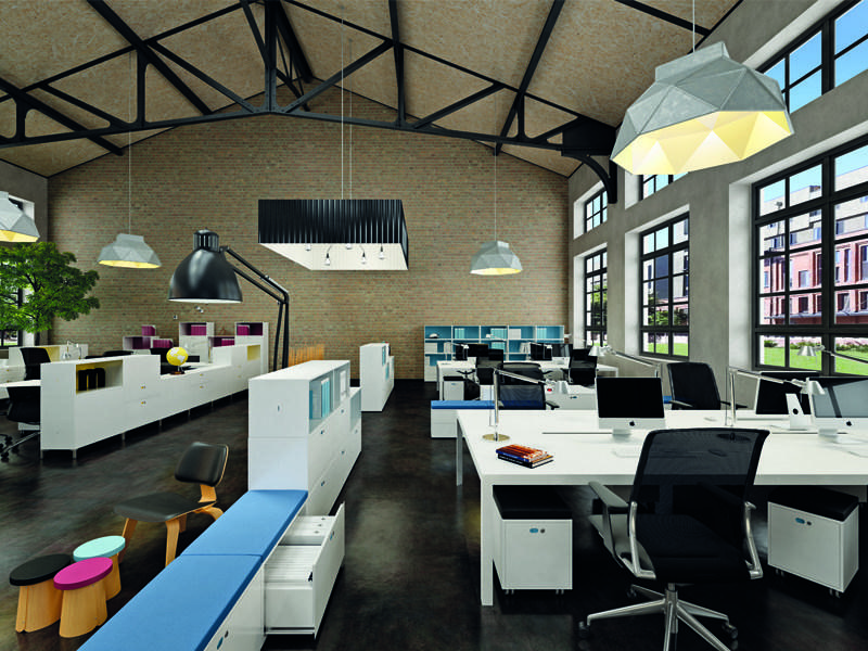 Dieffebi Металлический модульный шкаф для хранения вещей с замком Dotbox sun-id-1382832 - Вид №3