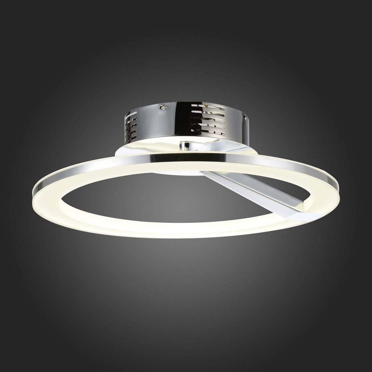 Потолочный светодиодный светильник ST Luce SL868.512.01 ST LUCE SL868 073902 Белый;серебро  - Вид №2