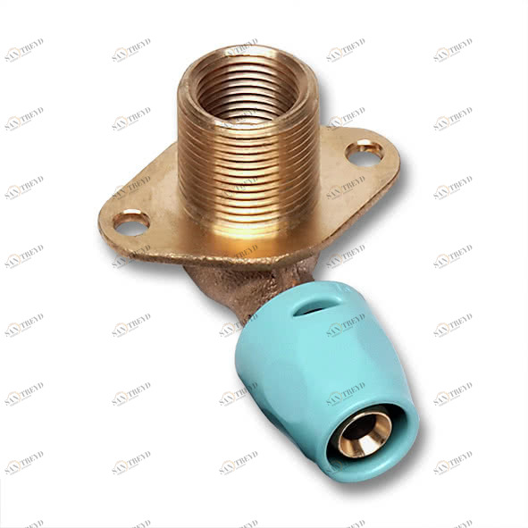 123091UP161225 SANHA 23091UP 3fit-Push Угол 90° Вст-ВРплоск.упл. 16x1/2 (3/4x25) мм 