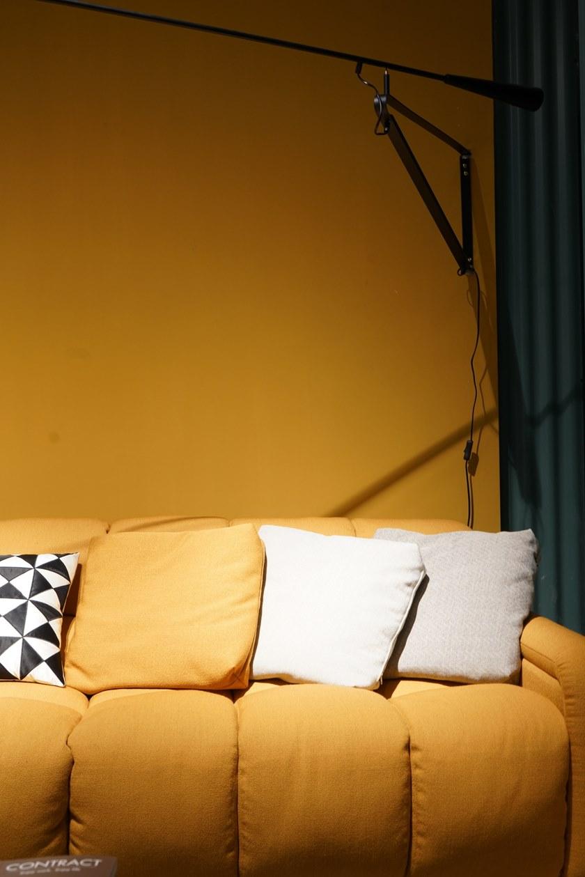 Grado Design Изогнутый 5-местный тафтинговый диван из ткани Salami Sal-sf-g05 - Вид №1