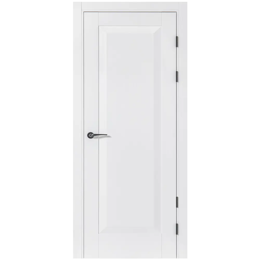 Межкомнатная дверь Альпика 90×220 см белая с магнитным замком 88914873 PORTIKA STLM-1573908