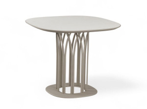 Алюминиевый квадратный садовый стол