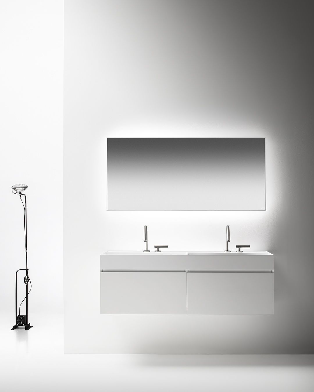 Двойной подвесной умывальник с ящиками Falper Четыре.Zero ARCH-00127913