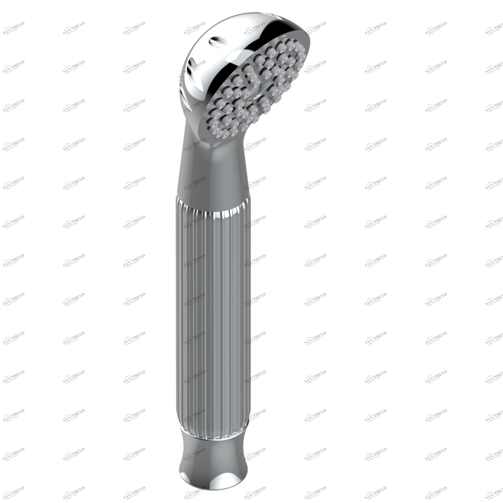 A1S-66 Душ ручной стильный 1/2" - прямой Thg-paris Cheverny с малахитом Матовый никель A1S 66 CAT.C