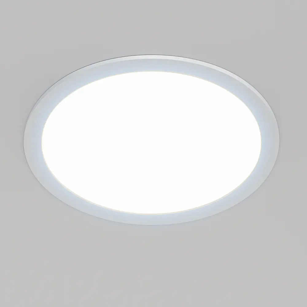 Светильник точечный LED встраиваемый Osram Ret 2280LM отверстие 200мм 24 Вт холодный белый свет цвет белый STLM-2204370 - Вид №1