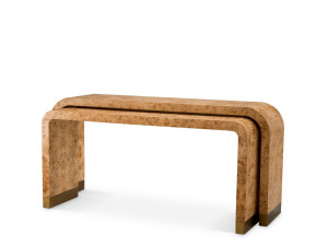 Набор деревянных консольных столов