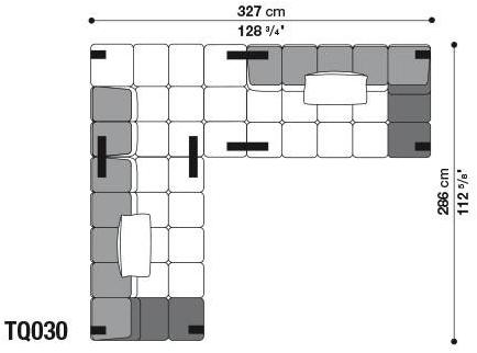 B&B Italia Модульный секционный диван Tufty time sun-id-1414316 - Вид №68