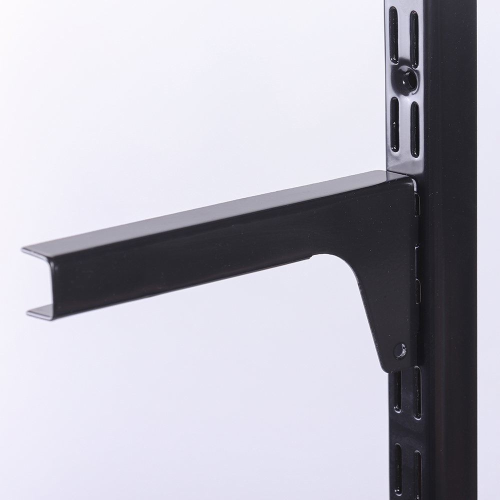 Кронштейны для ЛДСП , 150x70x18 мм, черный, 2 шт LJPS0338 Public Steel Россия  - Вид №3