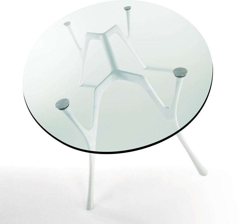 Caimi Brevetti Овальный стол из стали и стекла Pegaso sun-id-1399354 - Вид №3