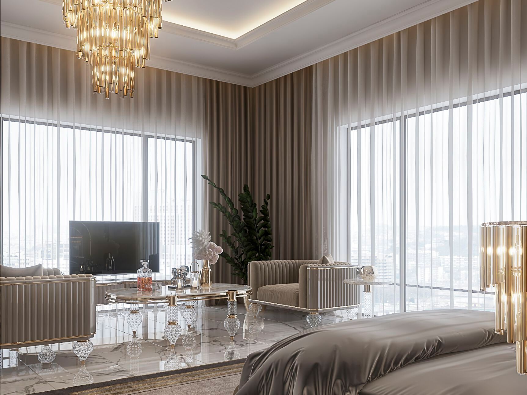 Тканевое кресло с подлокотниками Zebrano Velovis ARCH-00066196 - Вид №2