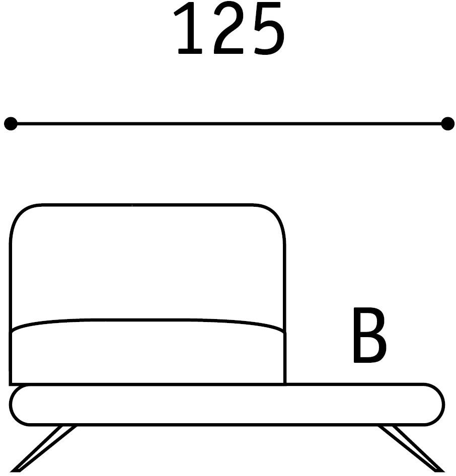 Febal Casa Угловой кожаный диван с подголовником Scena sun-id-1466528 - Вид №5