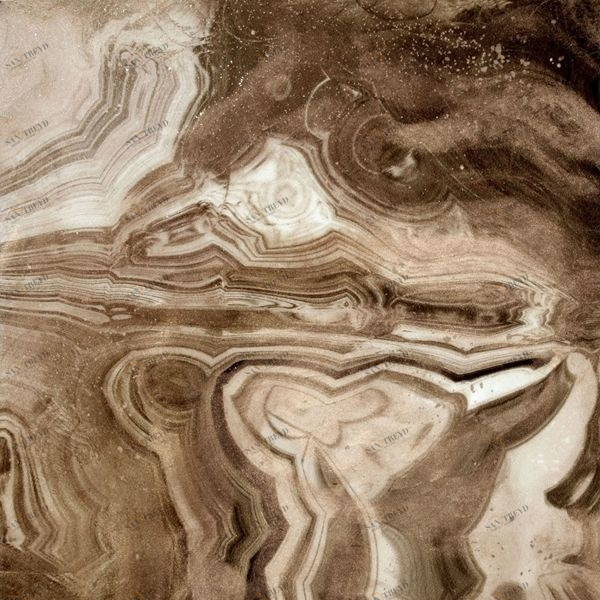 Арт-панель на холсте Alex Turco Minerals Brown Fractions BROWNFRACTIONS