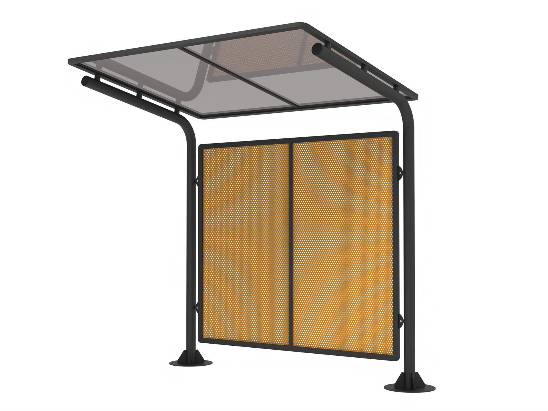 Навес из стали и поликарбоната Lazzari весна ARCH-00085883 - Вид №9