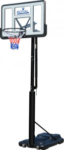 Мобильная баскетбольная стойка royal fitness 44”, поликарбонат Royal Fitness