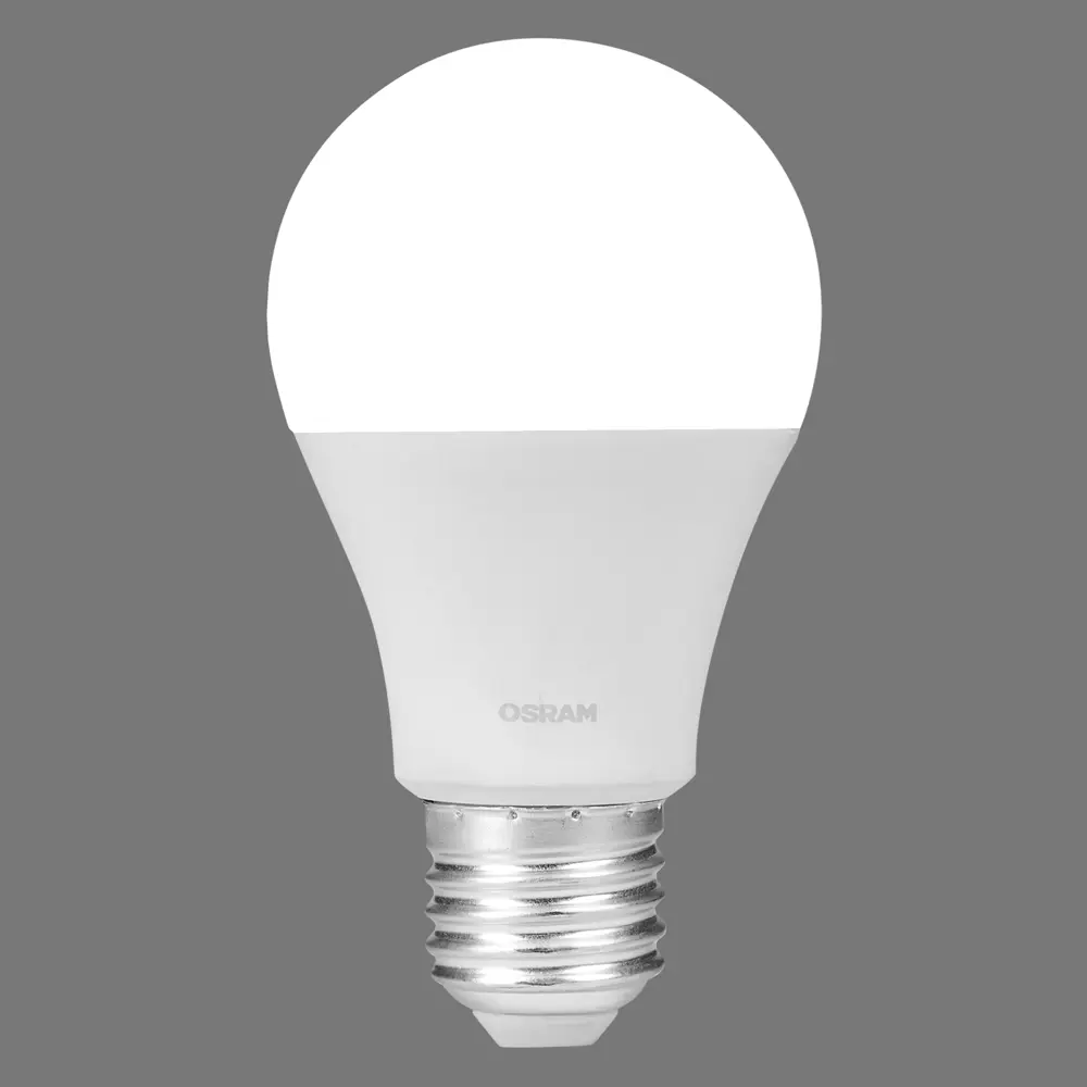 Лампа светодиодная Osram E27 7 Вт груша матовая 600 лм, холодный белый свет STLM-2095623 - Вид №2