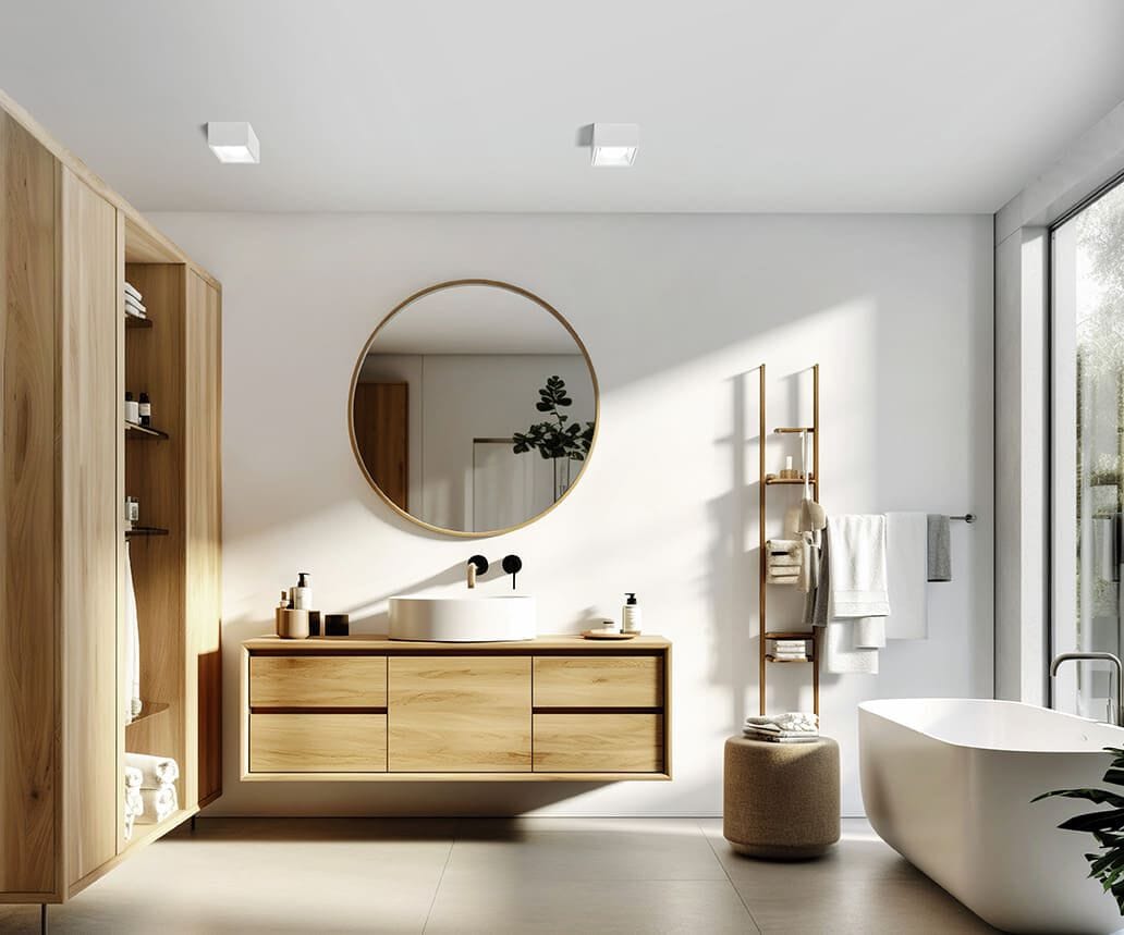 Гипсовый потолочный светильник Tecnico NASSO QUADRATA ARCH-00131101 - Вид №4