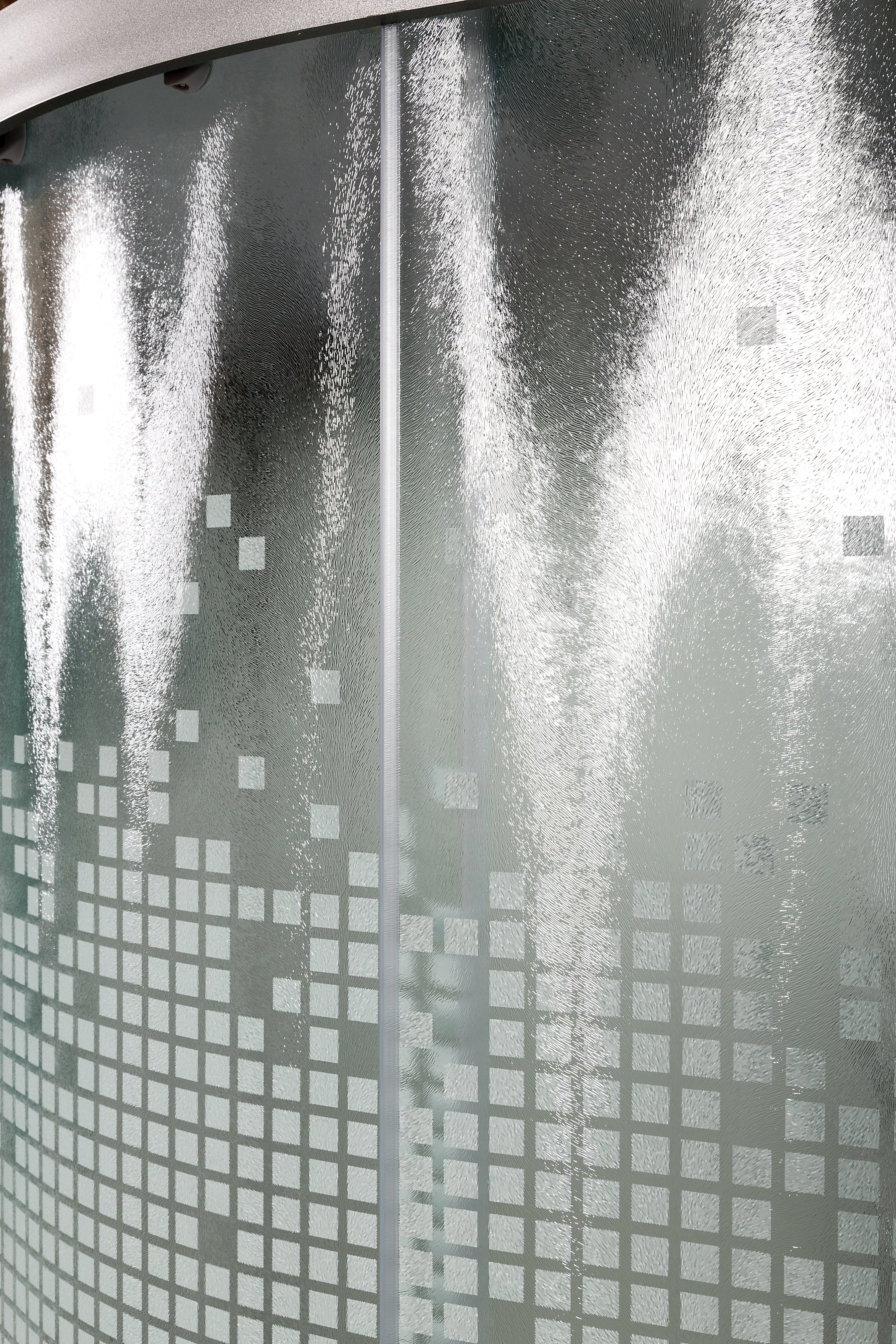 B01S+ эл. BLACK Душевая кабина DETO Серия В L 908 N без крыши - Вид №6