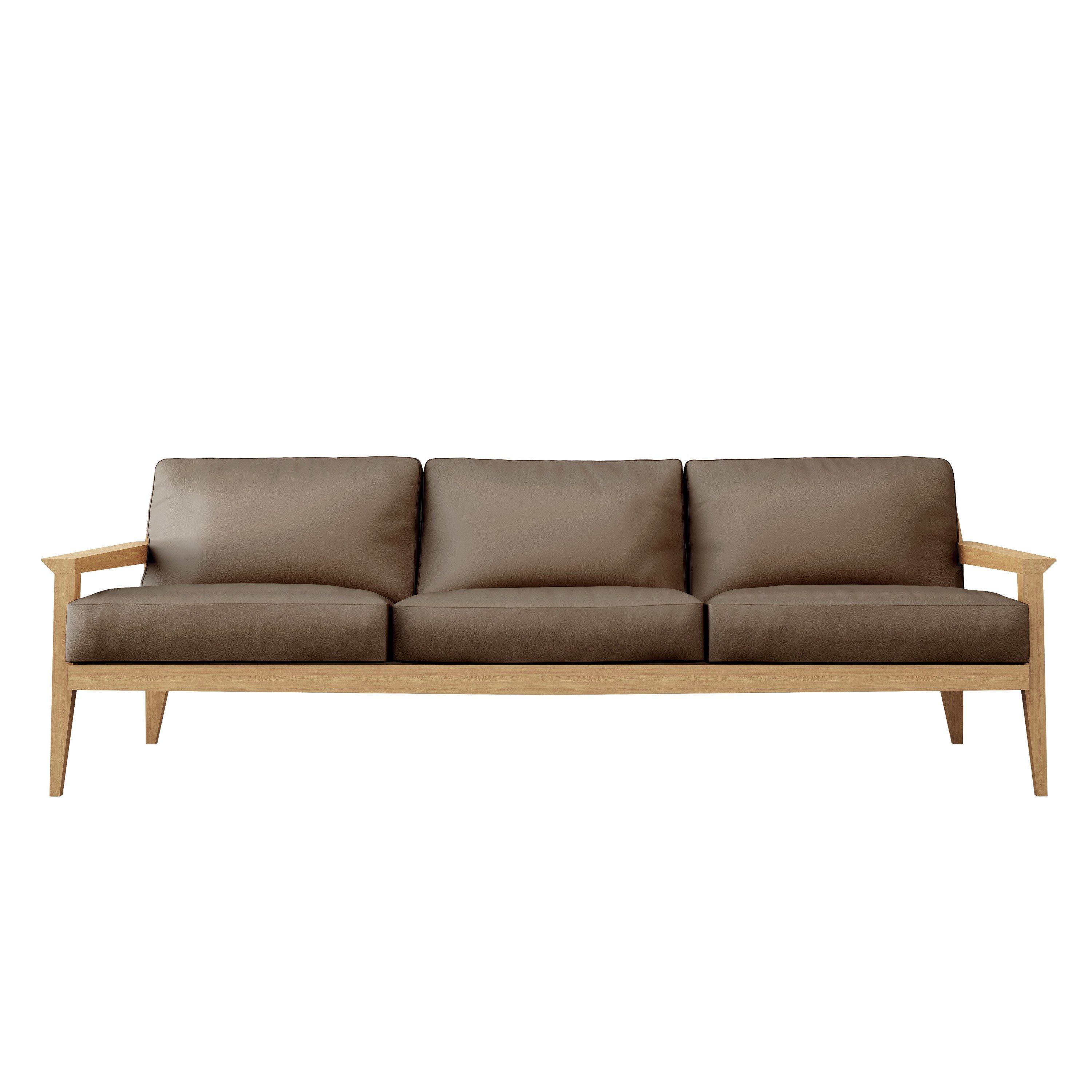 3-местный кожаный диван Case Stanley ARCH-00103406 - Вид №11