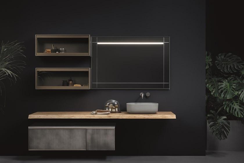 NOVELLO Тумба под умывальник с зеркалом Quari sun-id-1357266 - Вид №5