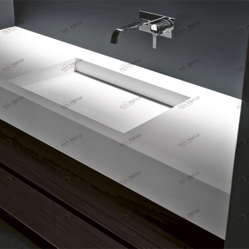 SLOTXL144 Накладная раковина на столешницу  прямоугольная Antoniolupi SLOT
