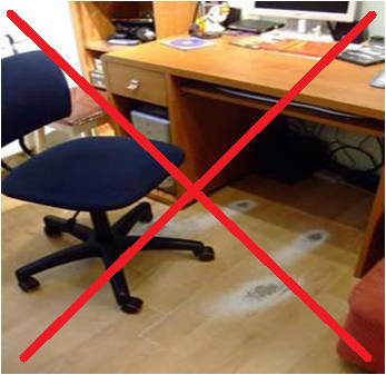 Защитное напольное покрытие из ПВХ прозрачное FunDesk FUNDESK  00-3948576 Белый Santreyd  - Вид №2