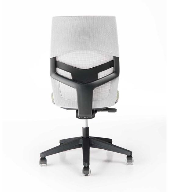 ESTEL GROUP Поворотное офисное кресло из ткани с 5 спицами Easy b sun-id-1484046 - Вид №3