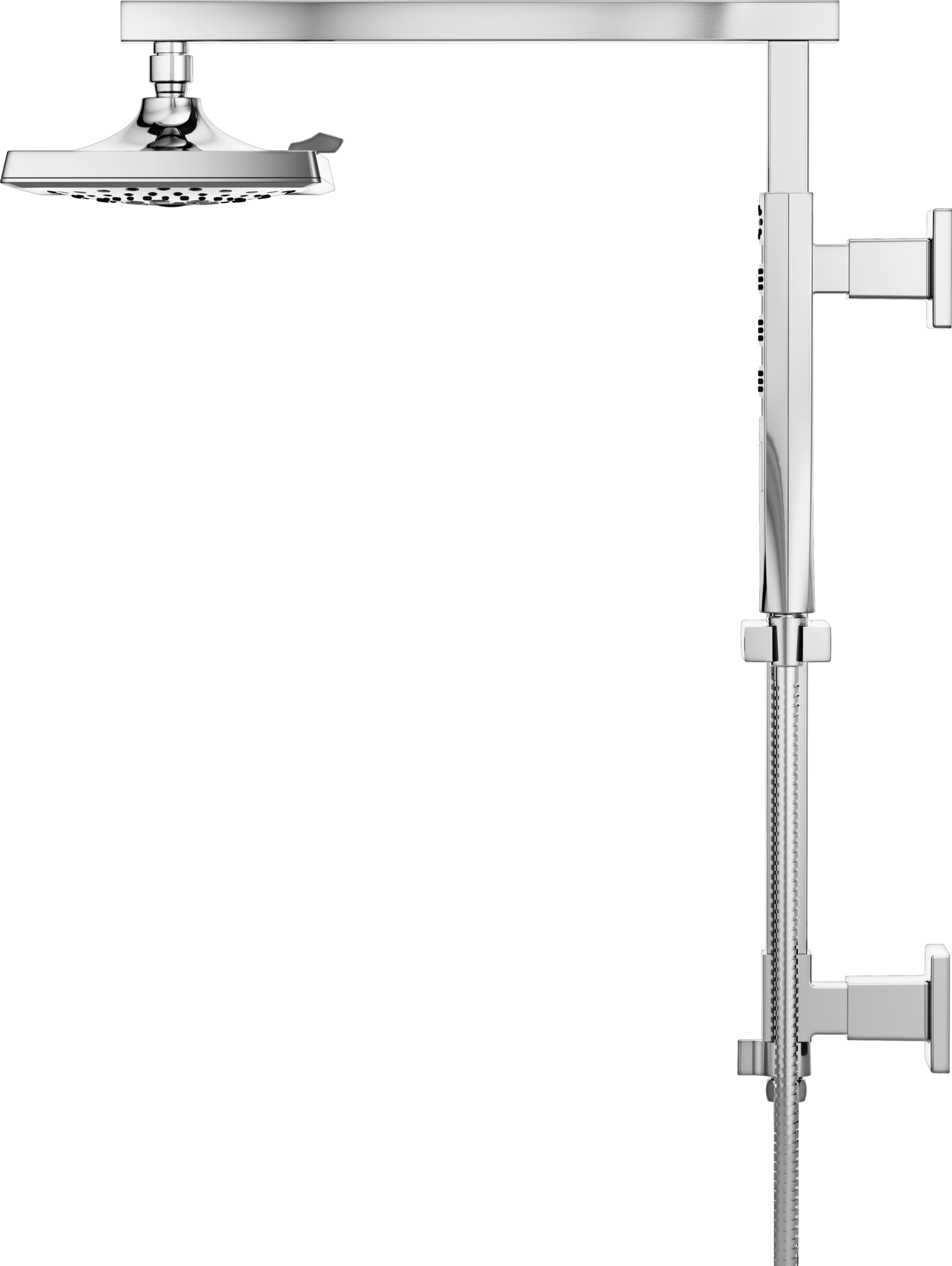 58410-CZ Душевая колонна угловая 18 дюймов Delta Faucet Universal Showering Шампанское бронза  - Вид №6