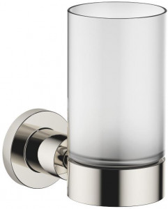 83400892-08 Держатель для стакана настенная - платина Dornbracht Tara 