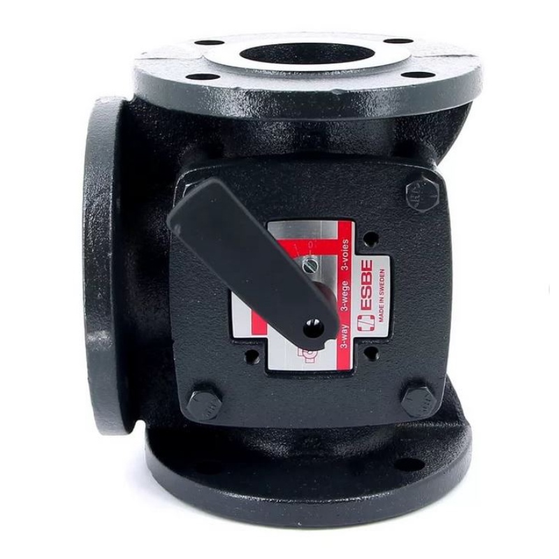 Клапан трехходовой смесительный 3F фланцевый чугунный ESBE DN80 11101000 - Вид №2