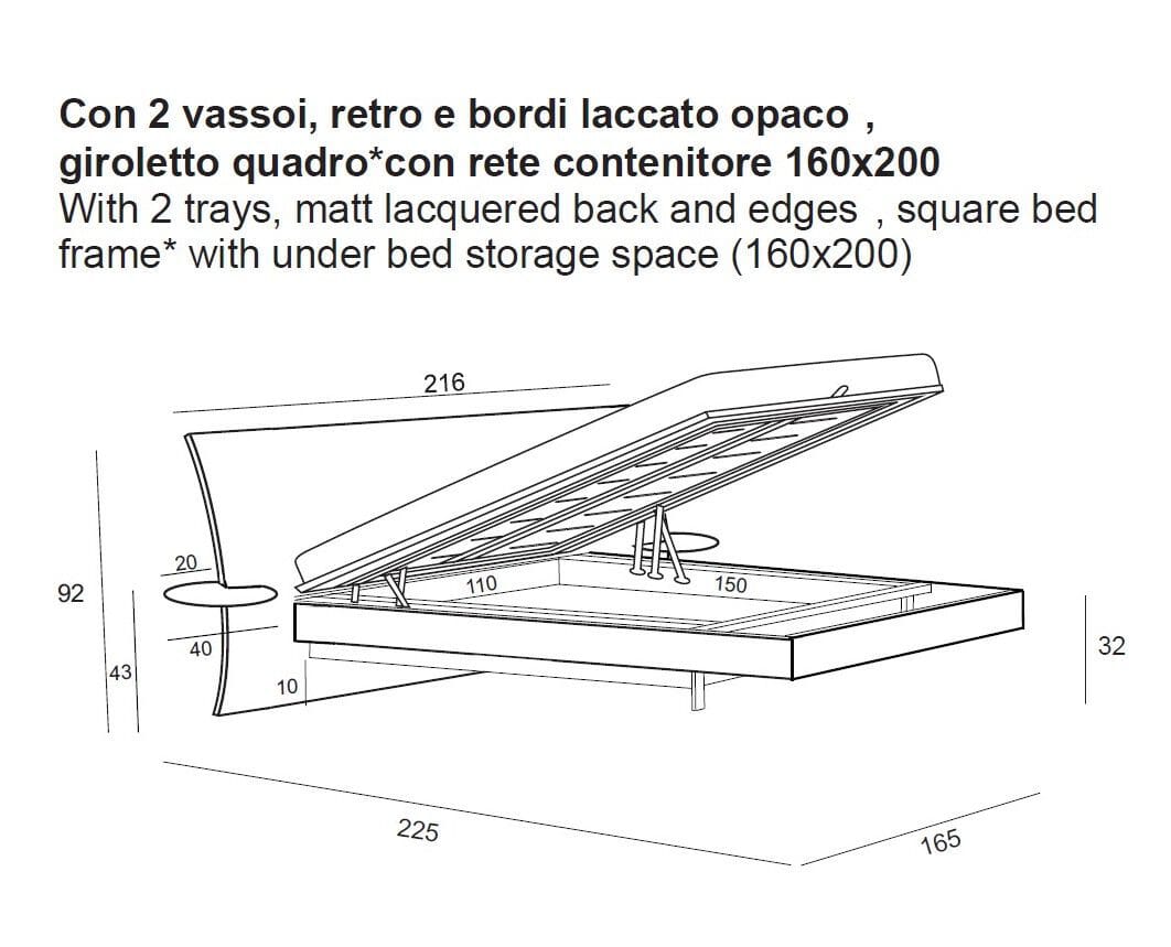 Двуспальная кровать Voltan My Love ARCH-00146173 - Вид №10