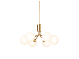 Стеклянный подвесной светильник