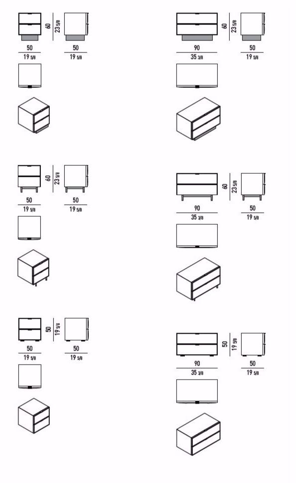 Minotti Прикроватный столик Morrison sun-id-1493652 - Вид №4