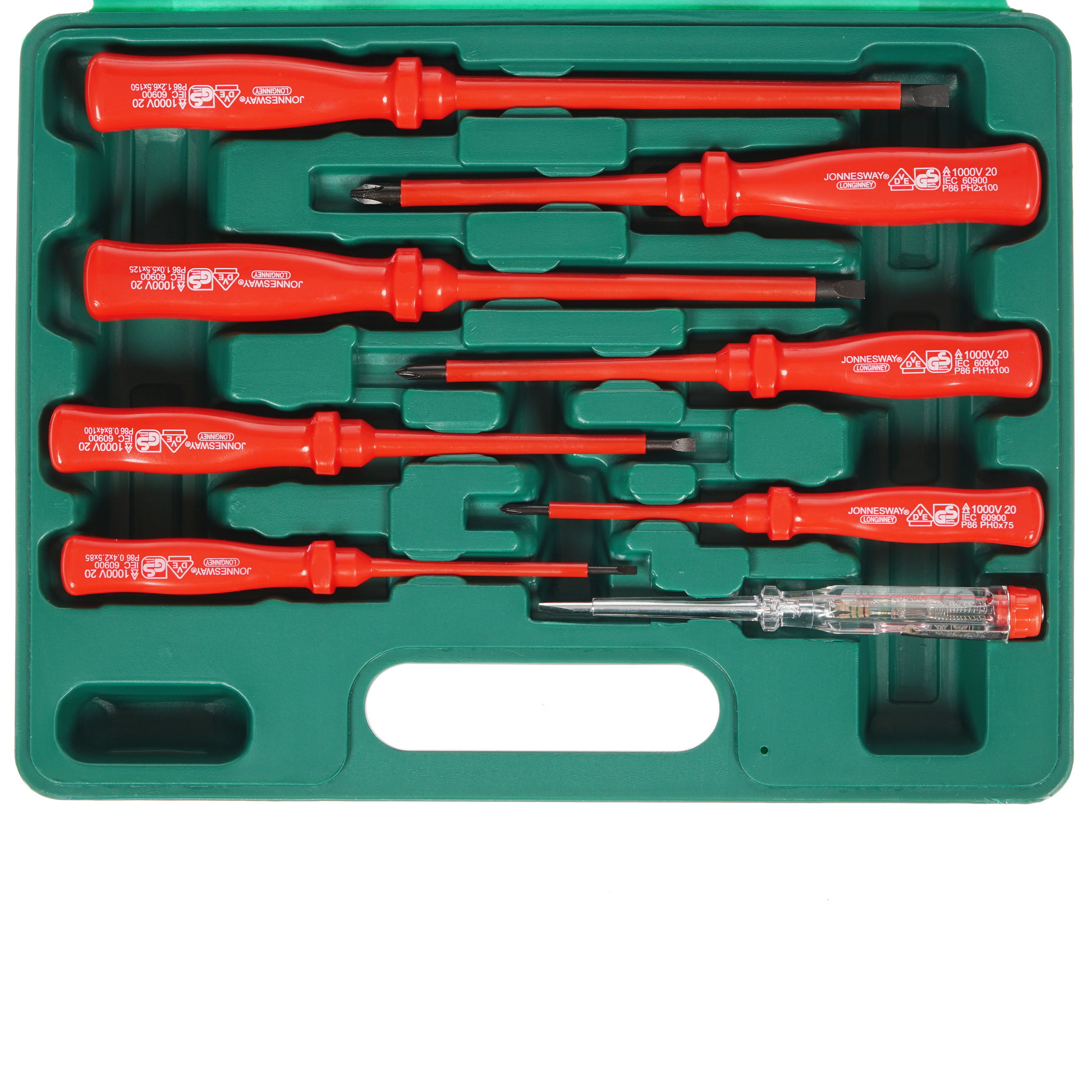 Набор отверток Jonnesway D02AP08S 8185422 STDN-0087573 - Вид №1