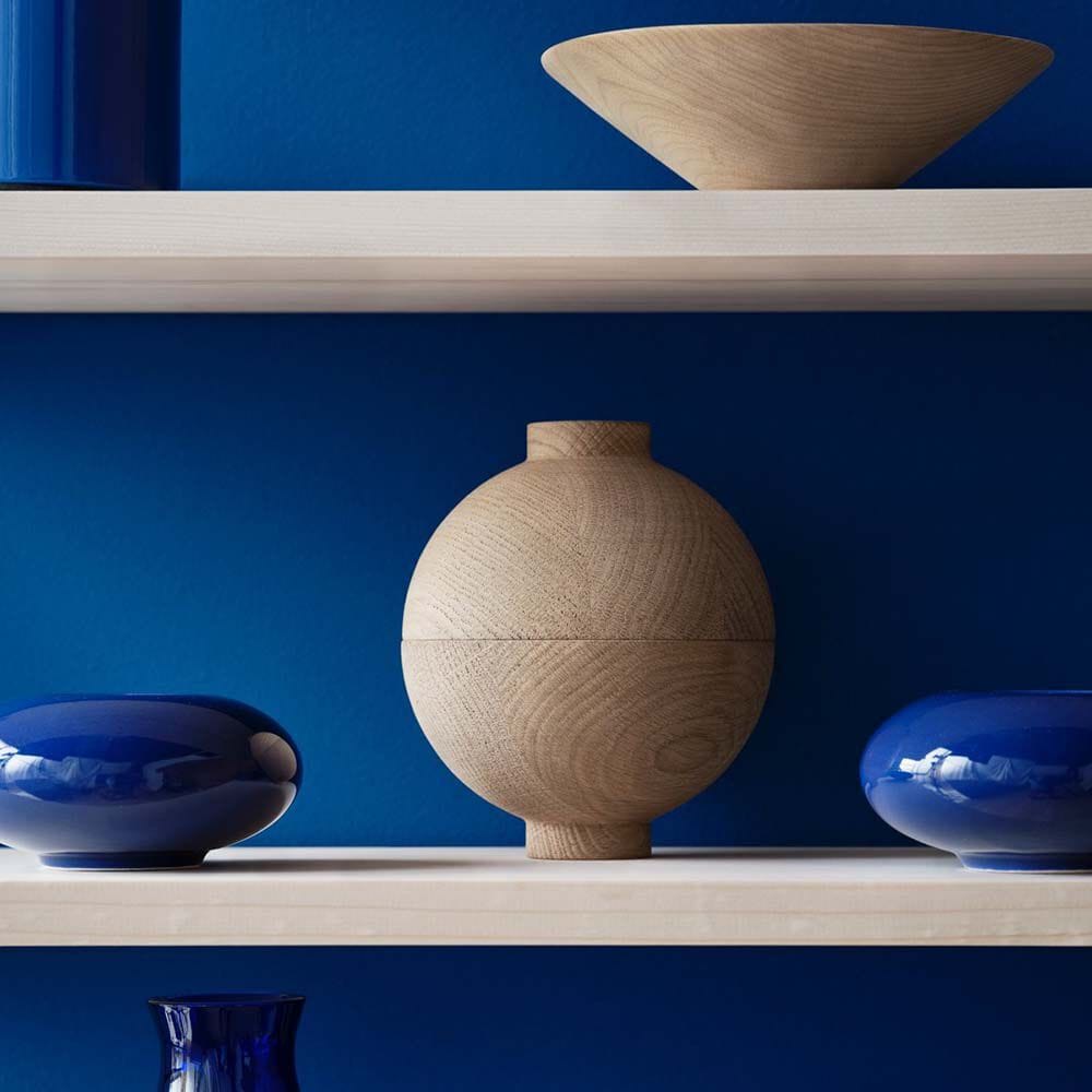 Книжный шкаф из стали с порошковым покрытием и твердой сосны In Stock String Furniture ARCH-00044494 - Вид №4