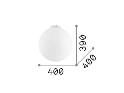 Потолочный светильник Ideal Lux Белый Mapa ARCH-00077421 - Вид №1