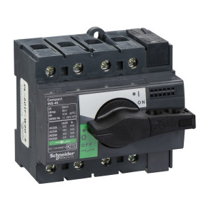 28901 Рубильник Interpact INS 40А 4P, фронтальное исполнение Schneider Electric Compact