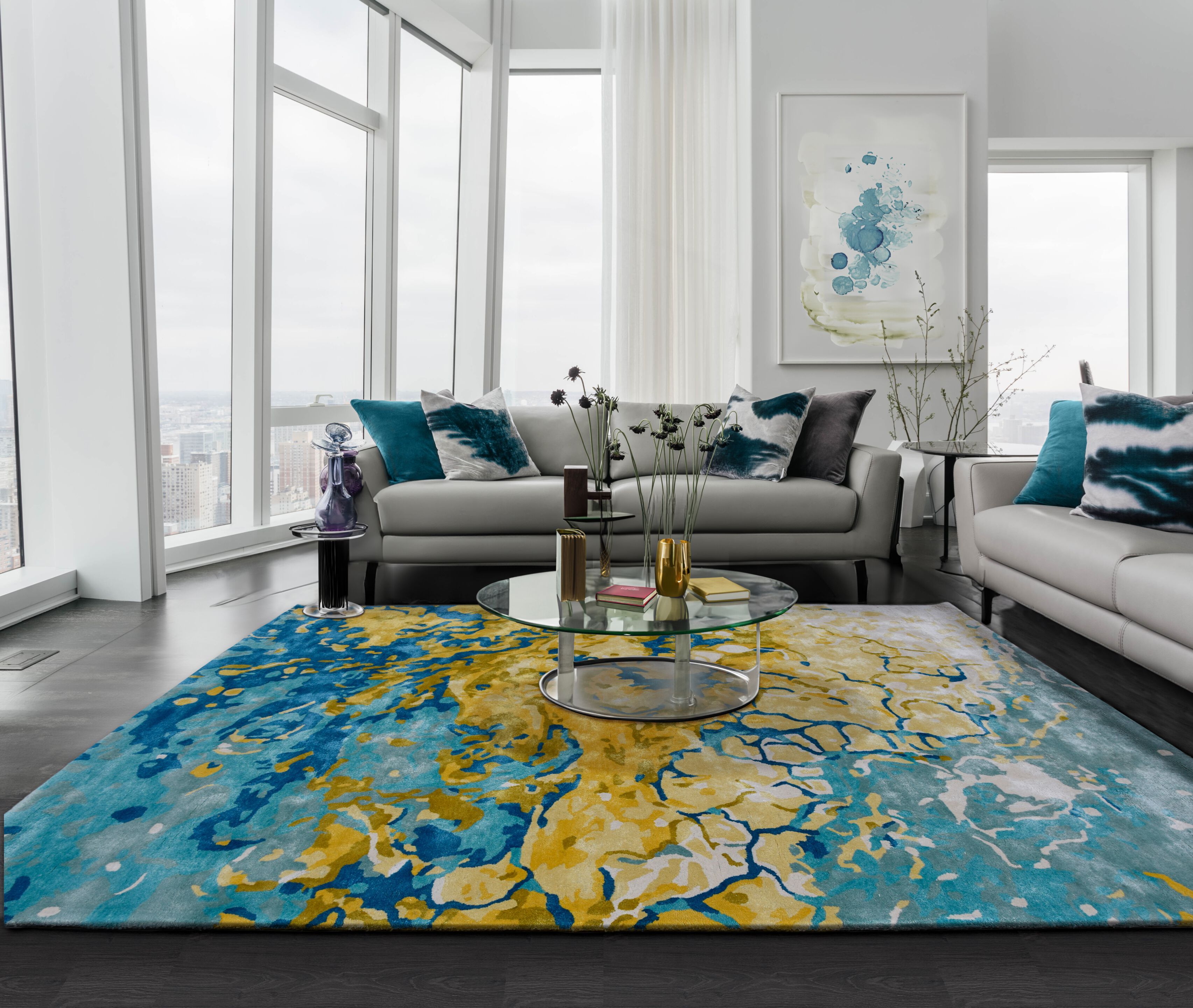 Прямоугольный ковер с длинным ворсом Ademi Exclusive ARCH-00109107 - Вид №3