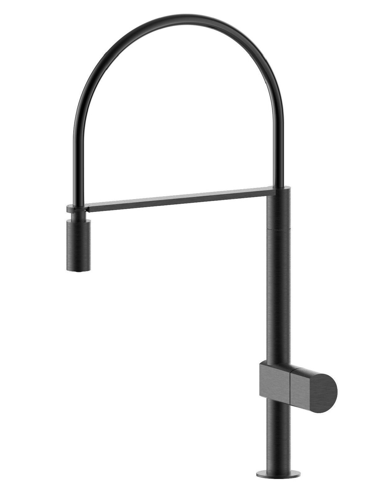 Однорычажный смеситель для кухни из нержавеющей стали Rubinetterie Frattini Borgia ARCH-00017004 - Вид №4