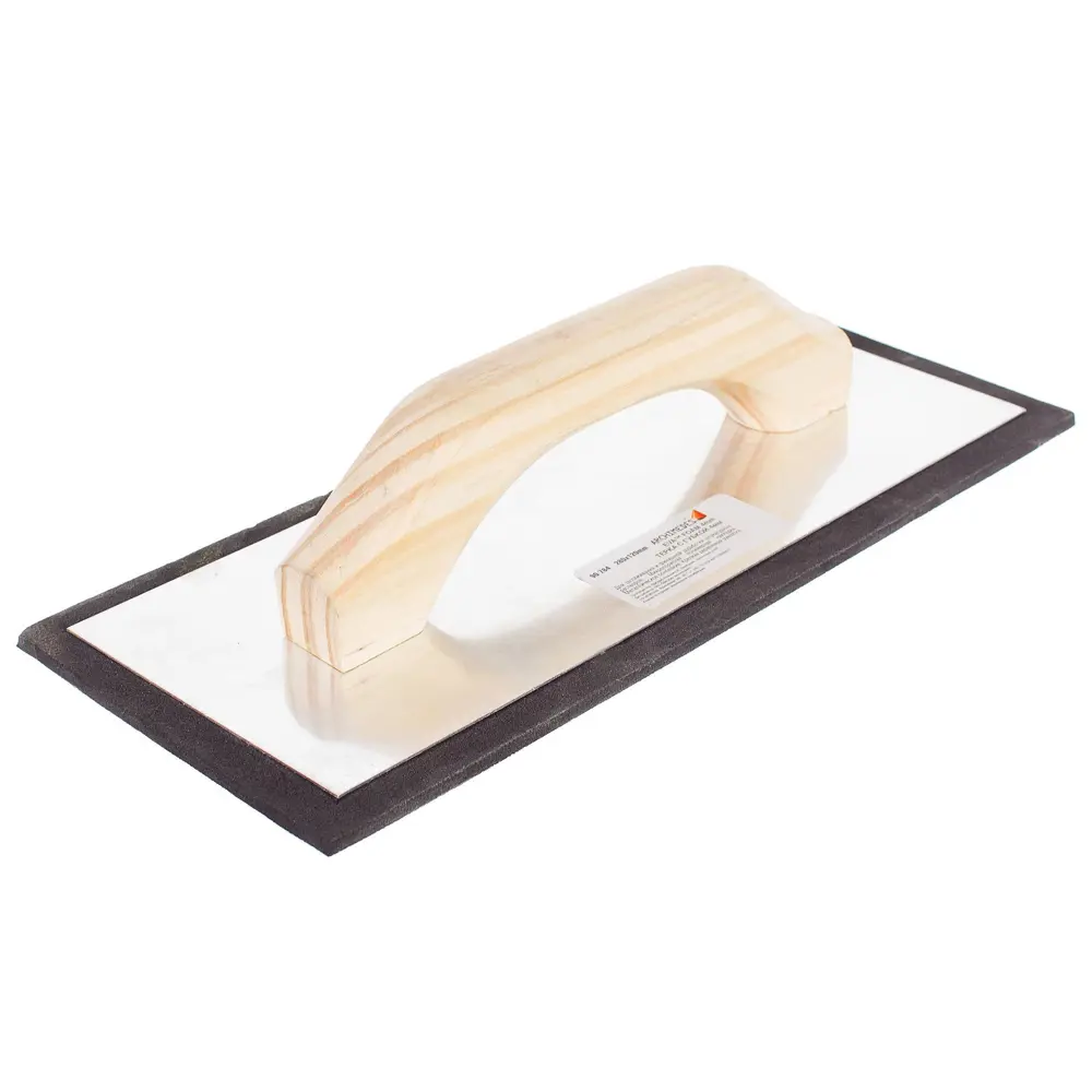 Терка с деревянной ручкой 280х140 мм, губка 4 мм ARCHIMEDES STLM-2103372