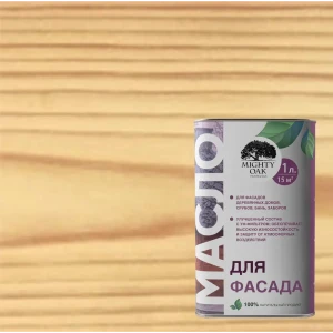 Масло для фасадов Mighty Oak цвет прозрачно-медовый 1 л
