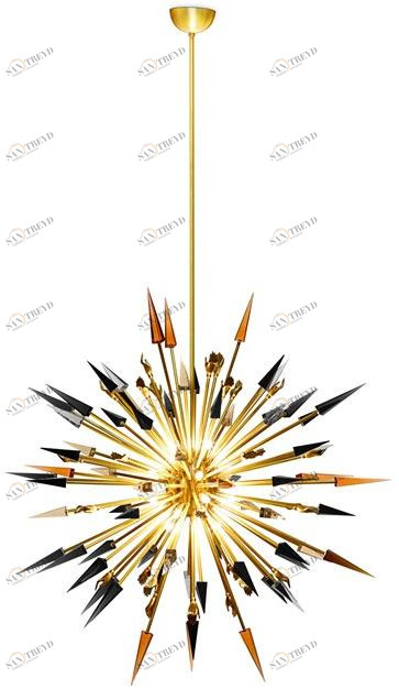 KOKET Подвесной светильник прямого и отраженного света из латуни sun-id-1372600