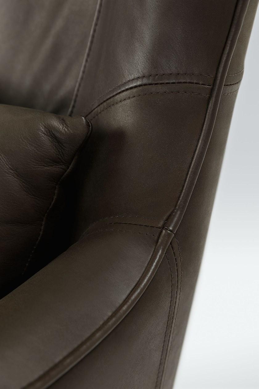 Sits Кресло Wing из кожи с подлокотниками Greta sun-id-1512912 - Вид №2