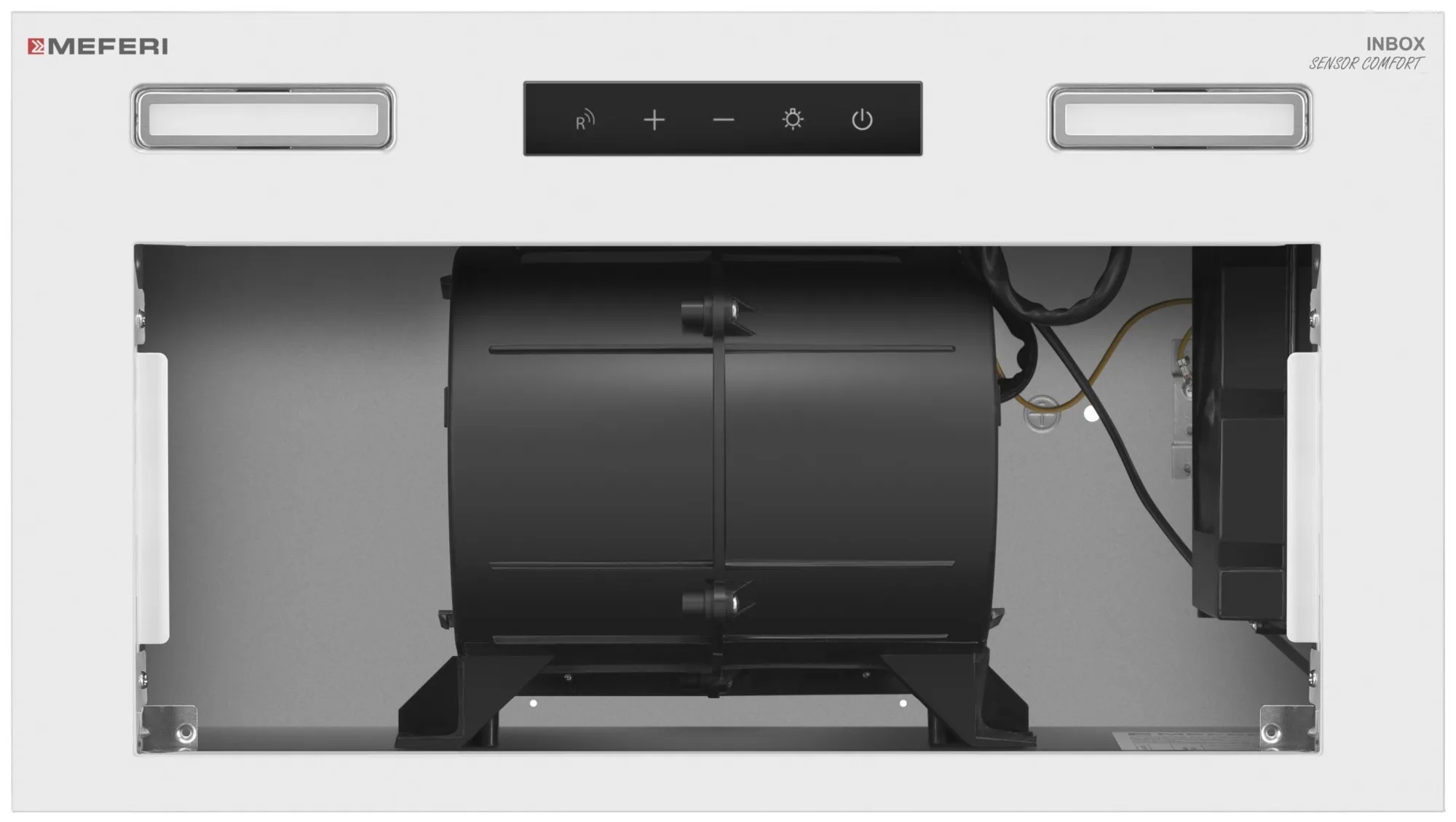 9270642 Вытяжка полновстраиваемая Meferi INBOX52WH SENSOR COMFORT белый STDN-0098357 - Вид №5