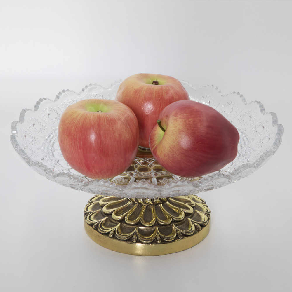 52097 Фруктовница-конфетница - 14 Бронза BOGACHO 4627179657253 - Вид №2